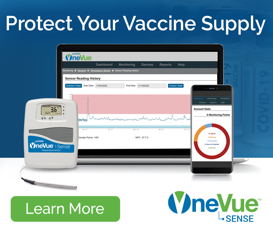 Protect Your Vaccine Supply with OneVue Sense
