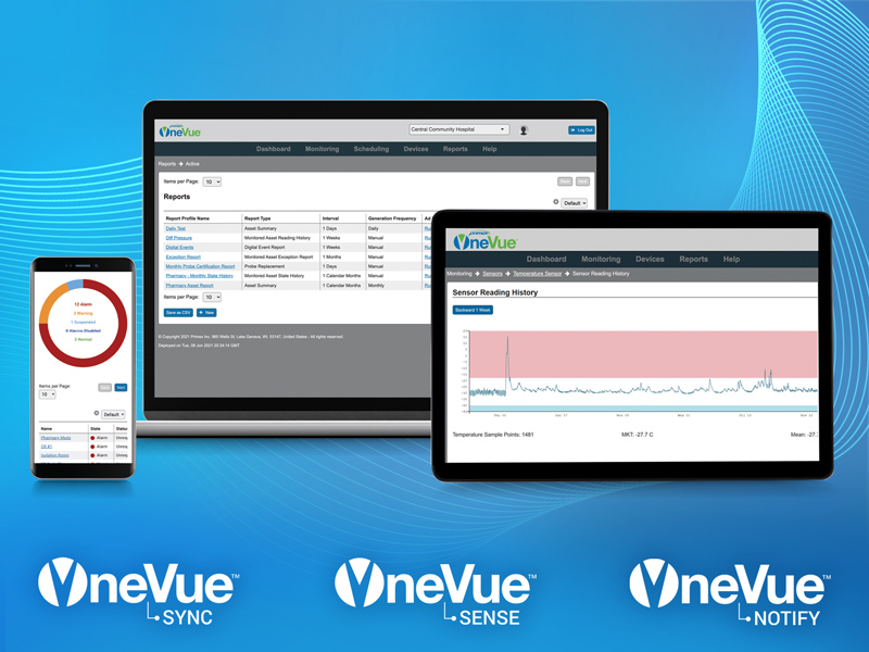 Primex OneVue® software platform